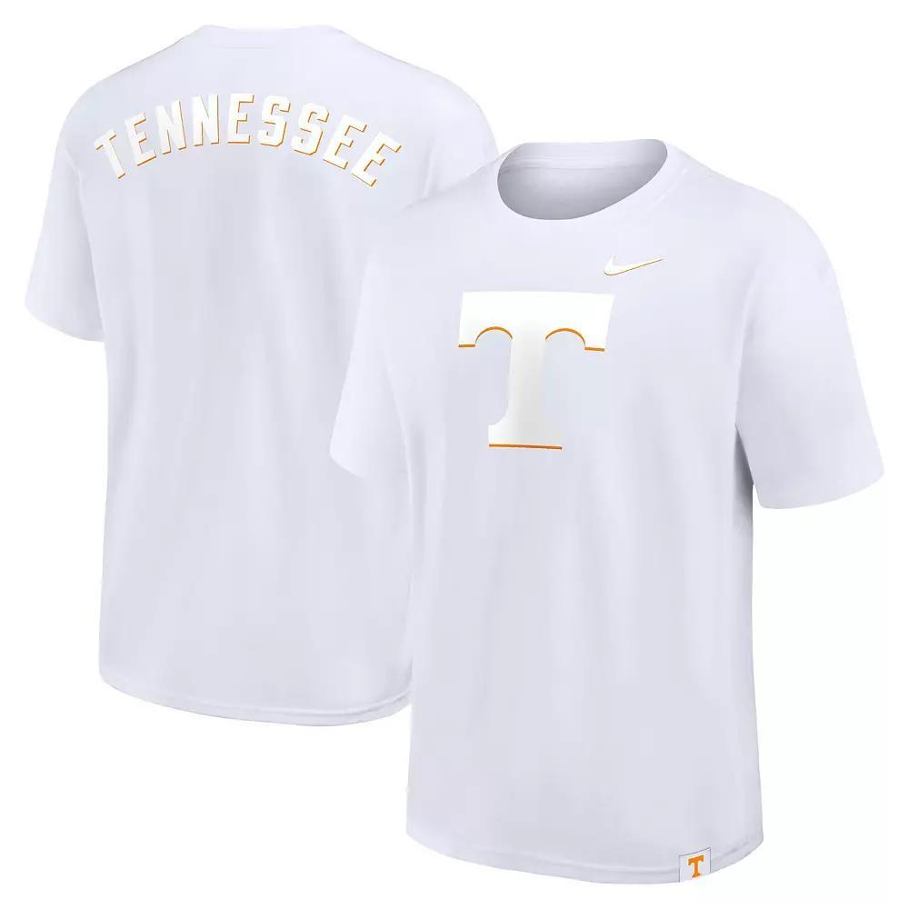 Men's Nike White Tennessee Volunteers 2-Hit Statement Max90 T-Shirt, Size: Small Product Image