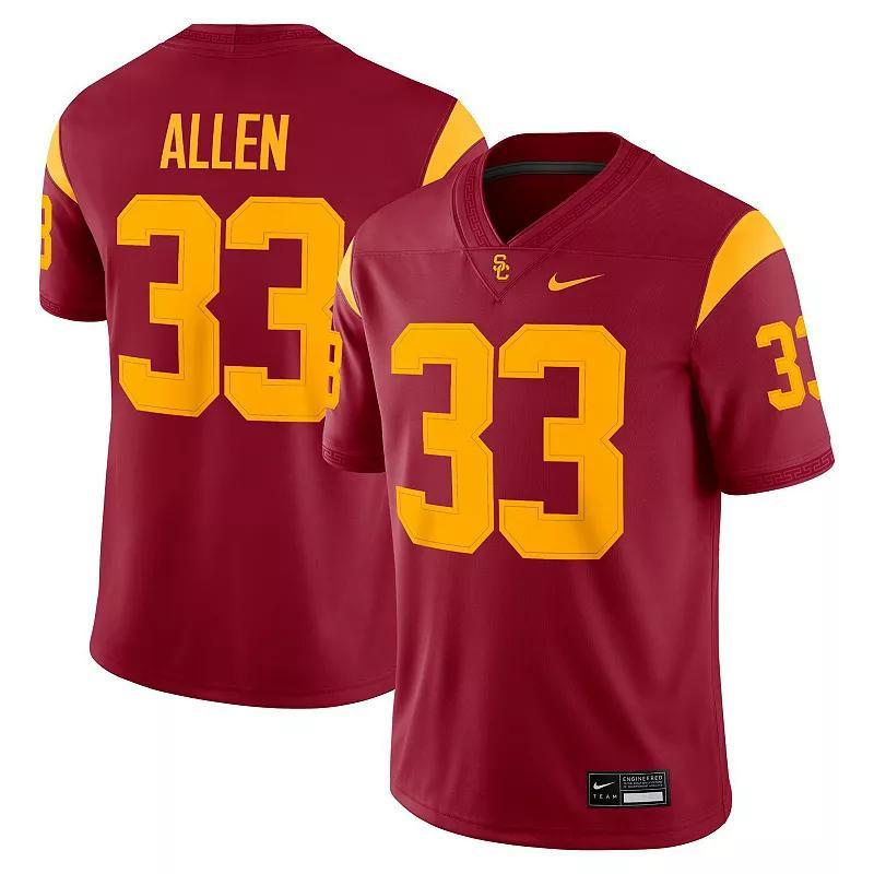 Men's Nike Marcus Allen Cardinal USC Trojans Alumni Game Jersey, Size: Small, Red Product Image