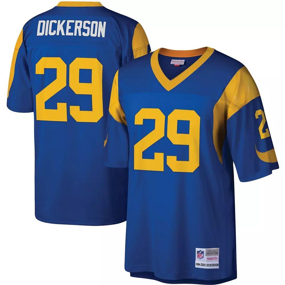 Men's Mitchell & Ness Eric Dickerson Royal Los Angeles Rams Legacy Replica Jersey, Size: Small, Blue Product Image