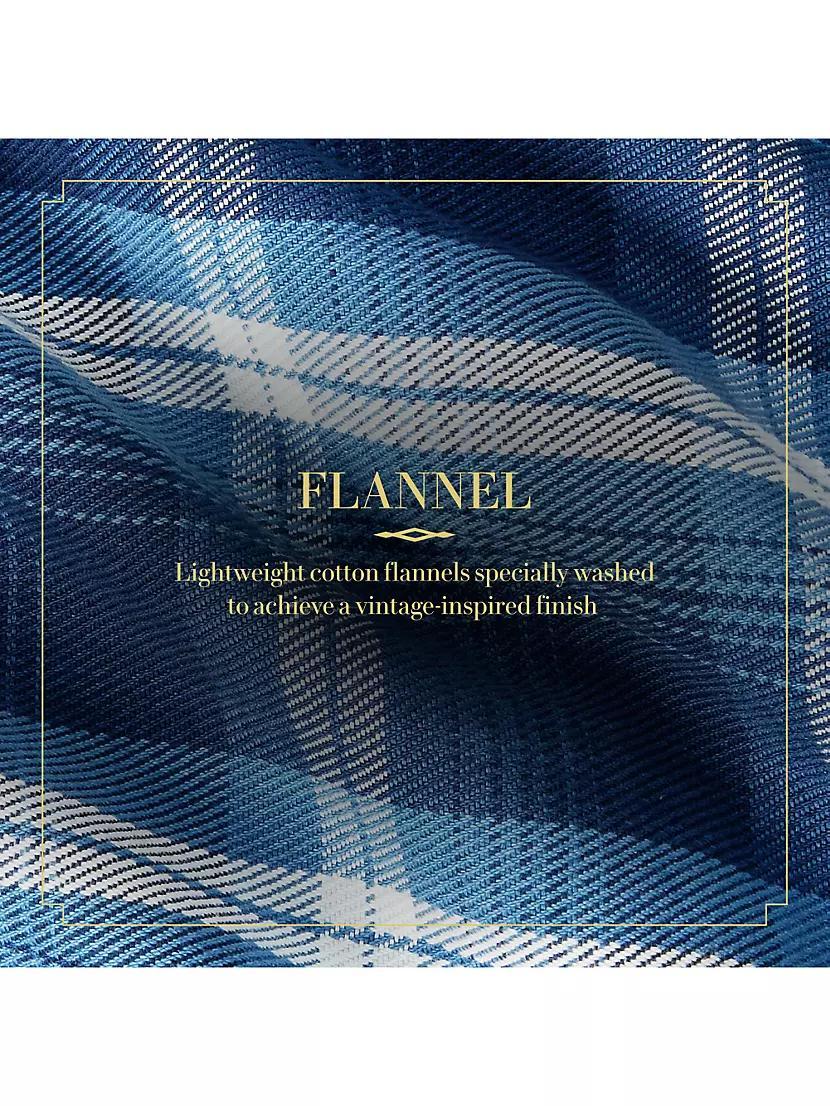 Knit Plain Flannel Shirt Product Image