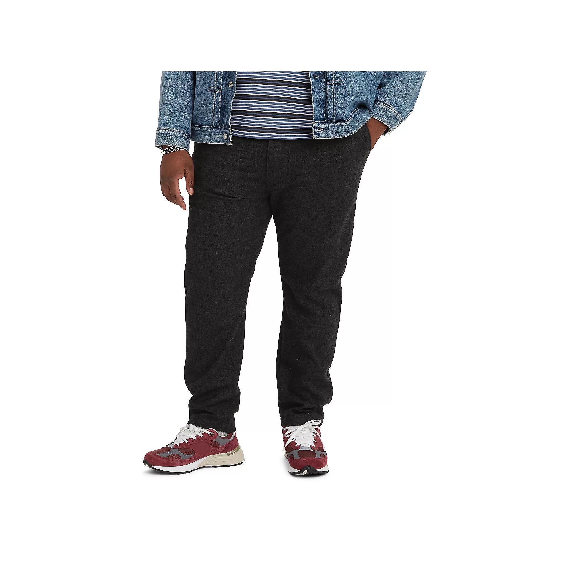 Big & Tall Levi's® XX Chino Standard Tapered Chino Pants, Men's, Size: 44X30, Mineral Black Product Image