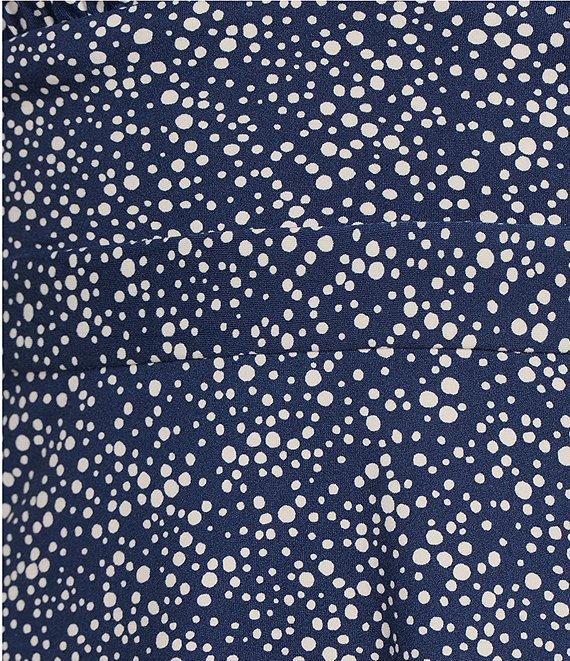 Honey and Rosie Printed Double Hem Fit-And-Flare Mini Dress Product Image