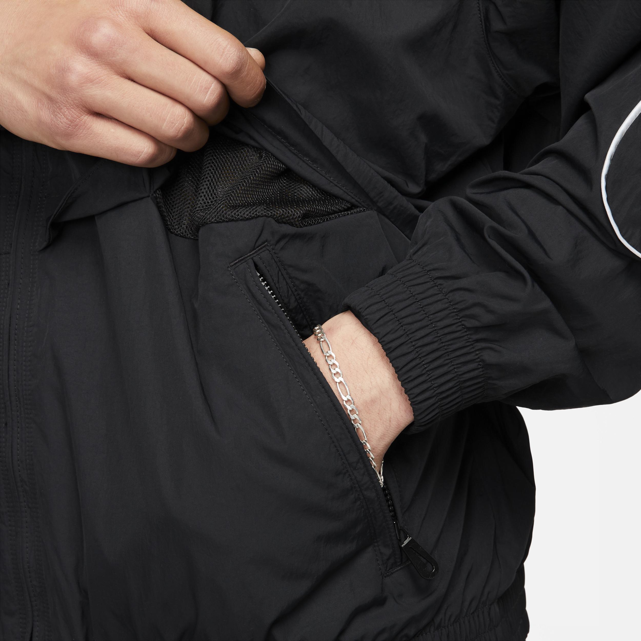 Nike Mens Sportswear Solo Swoosh Woven Track Jacket Product Image