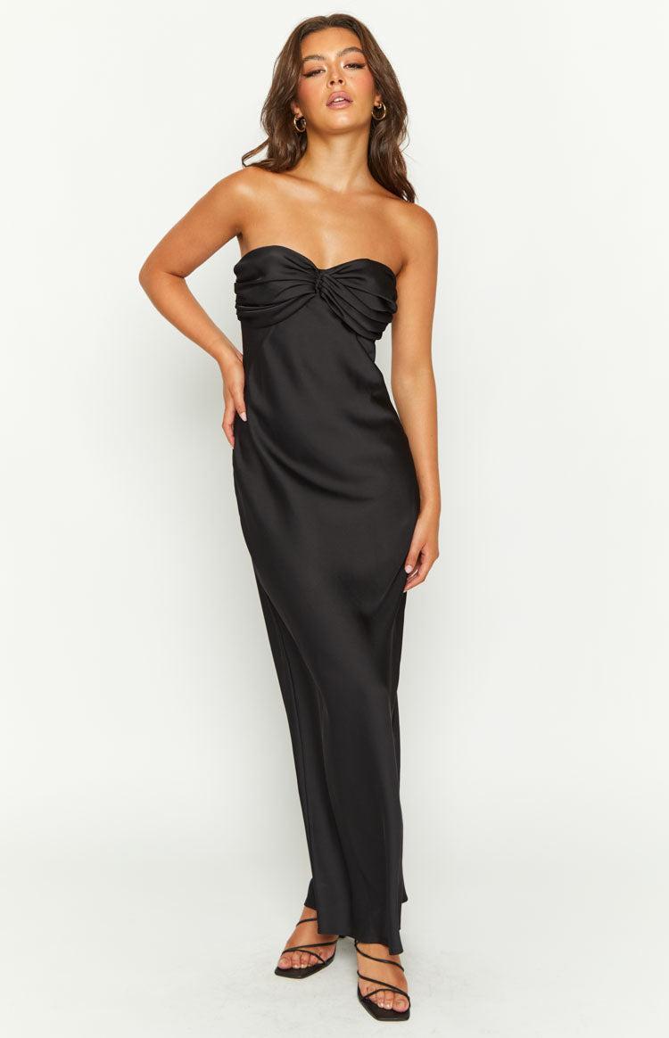 Ashley Black Formal Maxi Dress Product Image