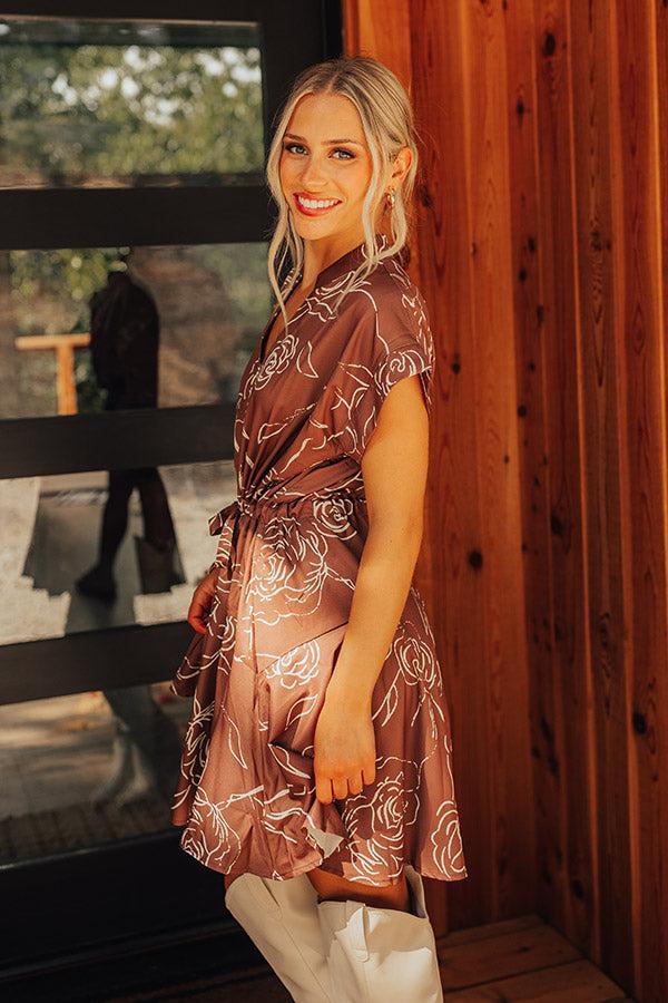 English Rose Garden Dreaming Mini Dress Product Image