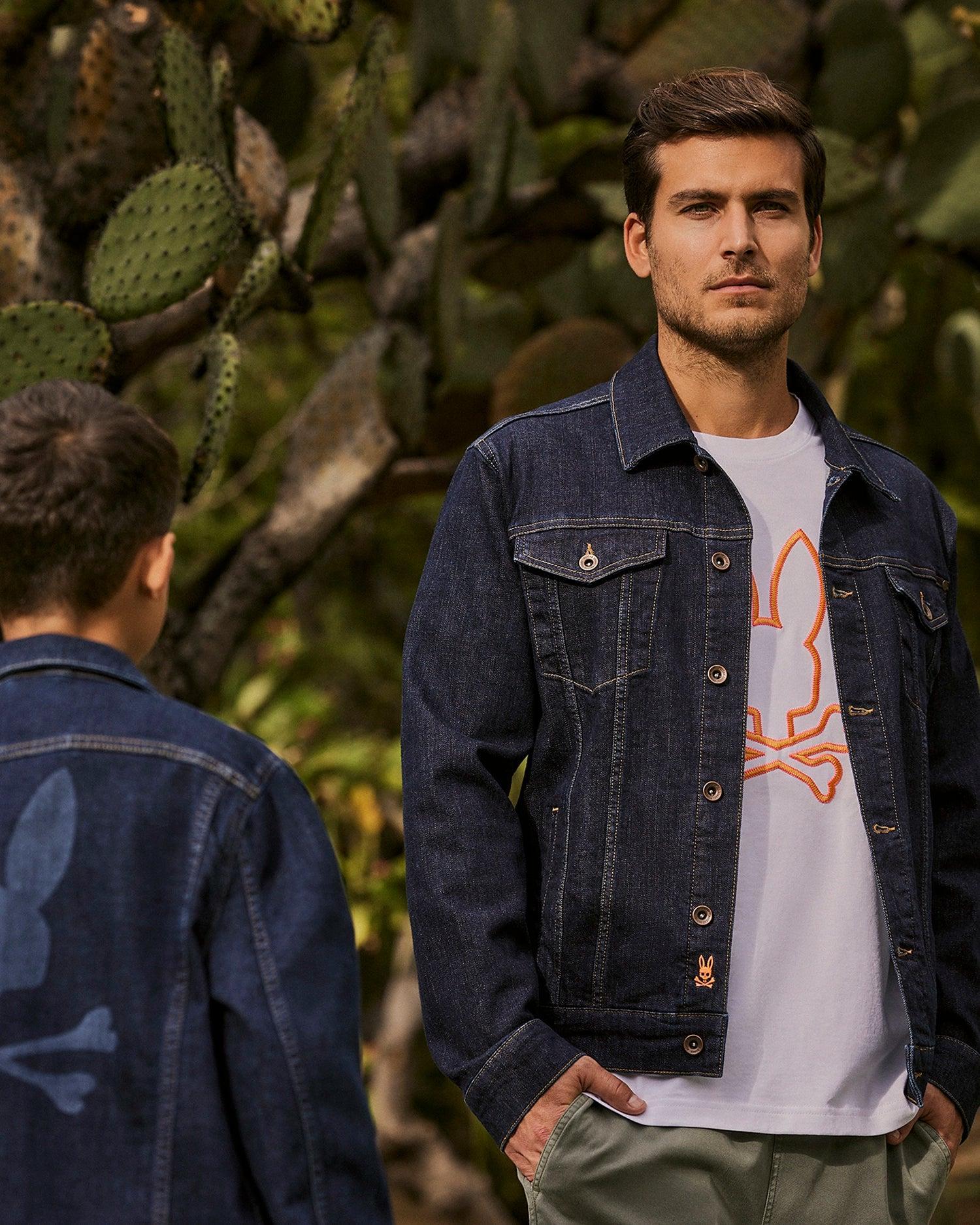 MENS PATHE DENIM JACKET - B6J741X1CO Product Image