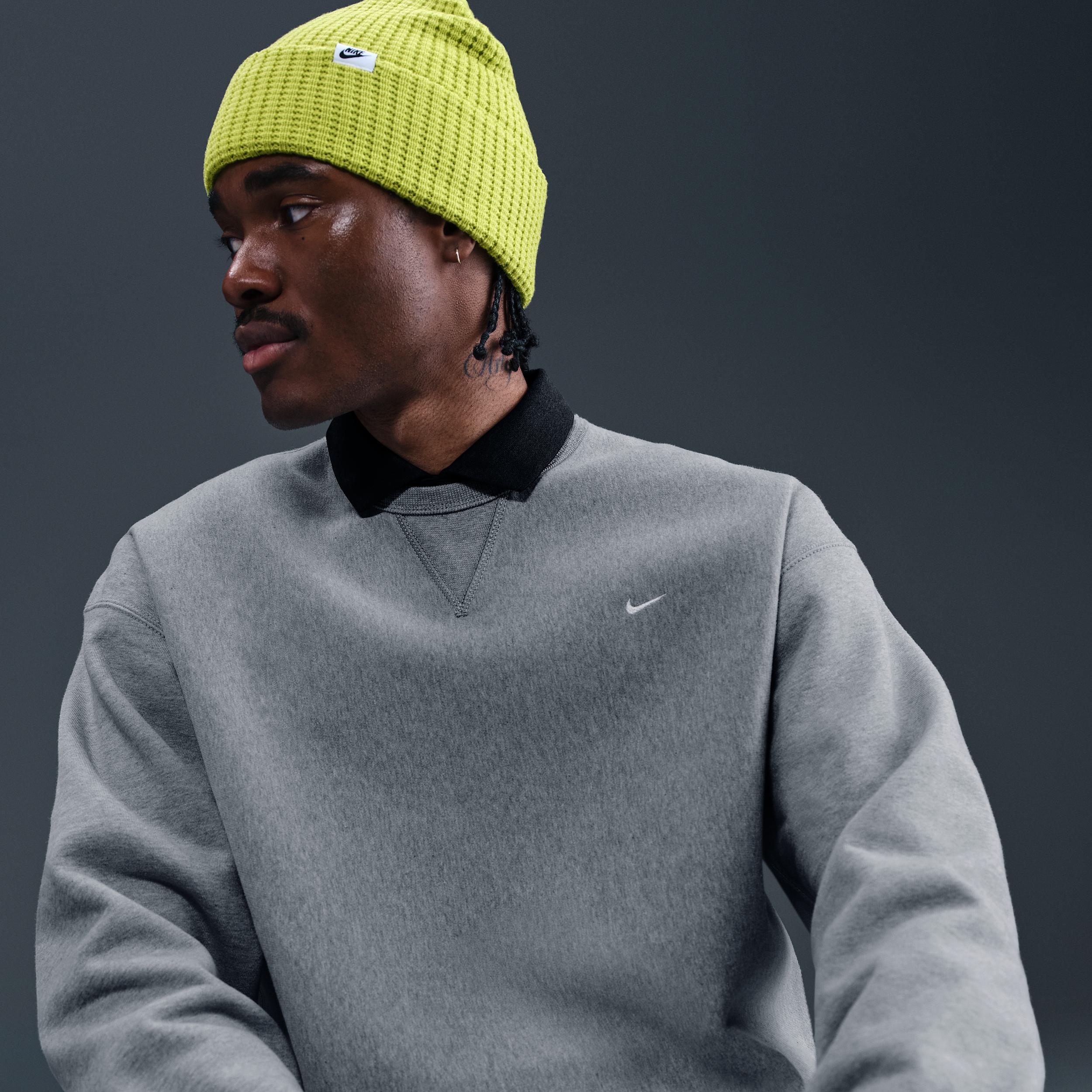 Nike Men's Solo Swoosh Fleece Crew Product Image