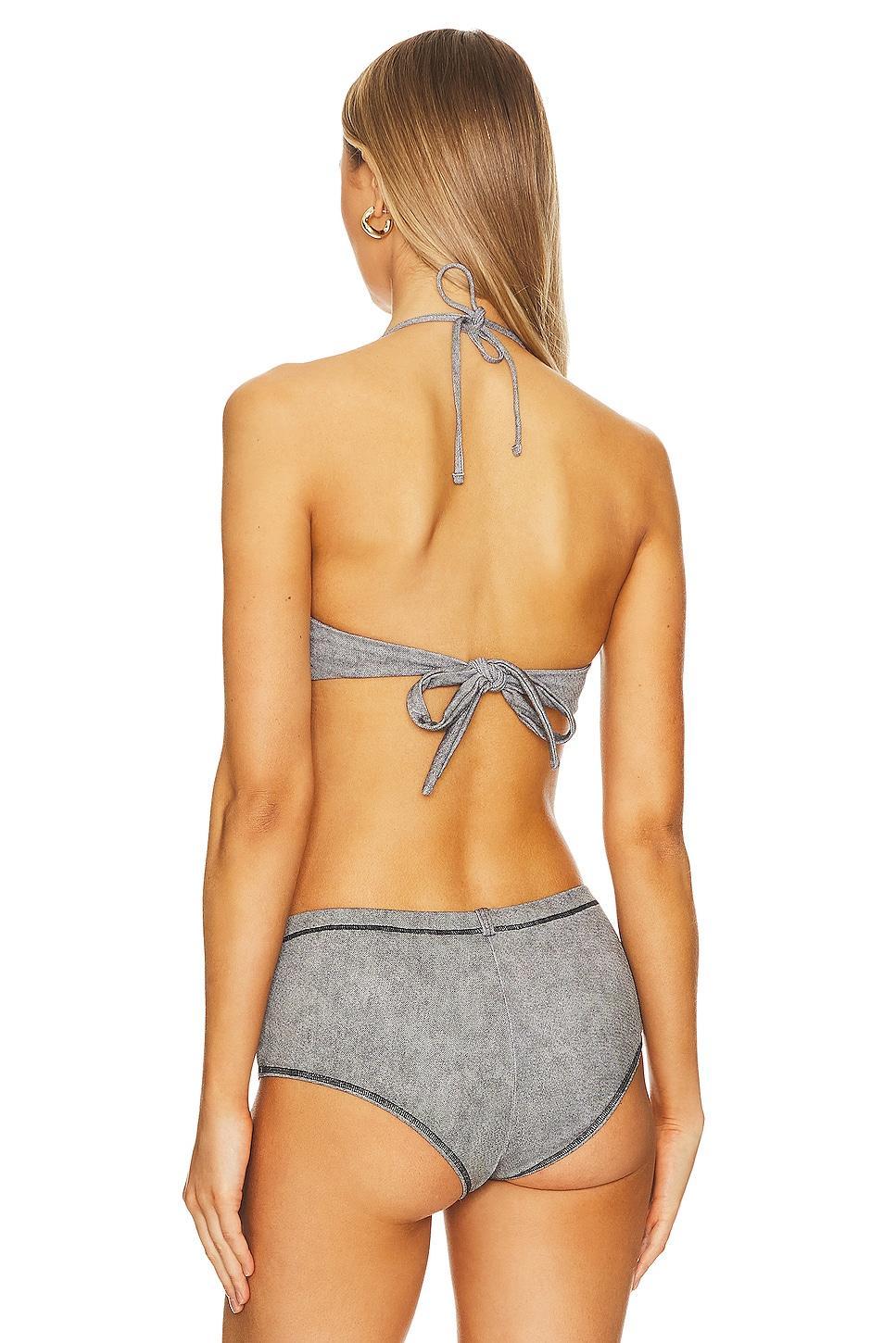 Balconette Chain Bikini Top WeWoreWhat Product Image