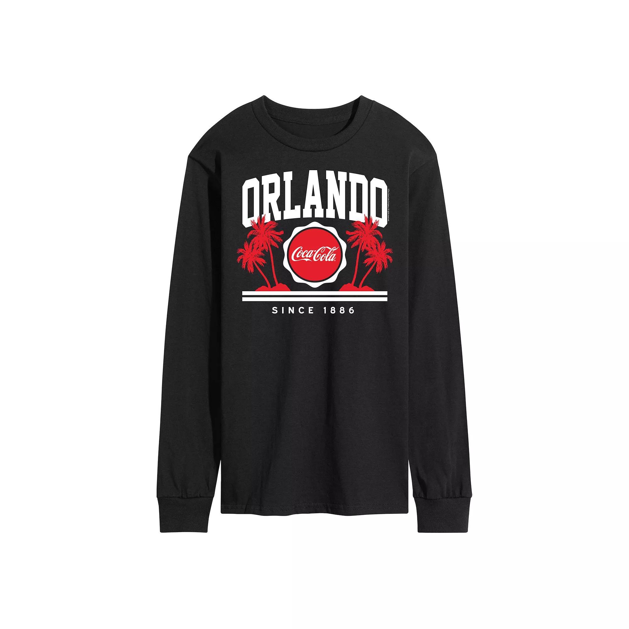 Mens Coca Cola Orlando Long Sleeve Graphic Tee Product Image