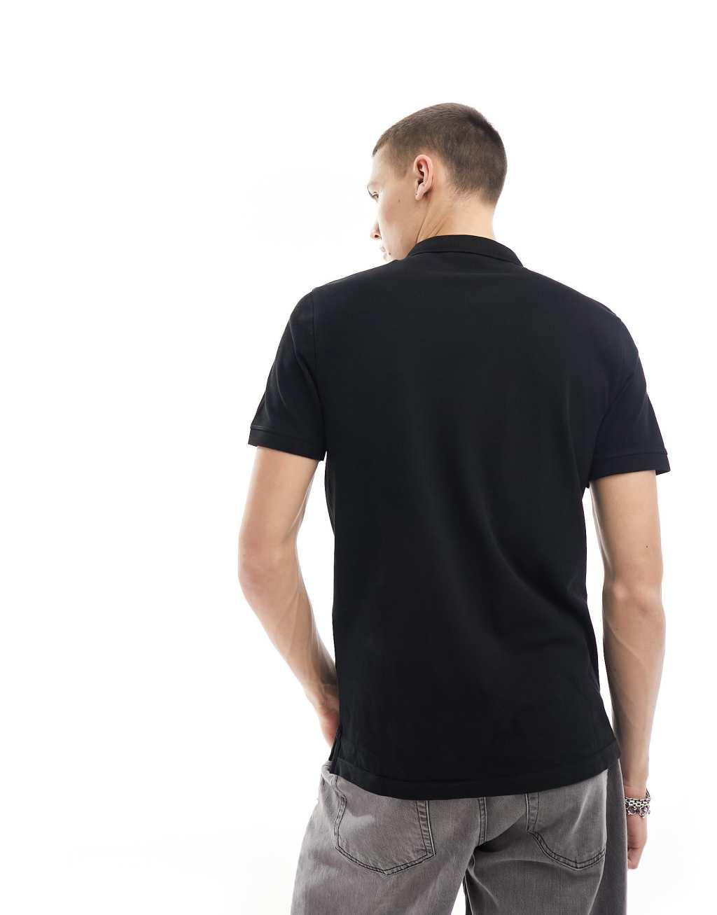 AllSaints Reform polo shirt black Product Image