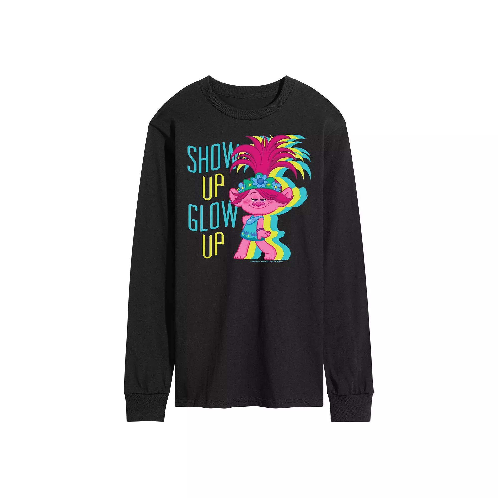 Mens Trolls Show Up Glow Up Tee Product Image
