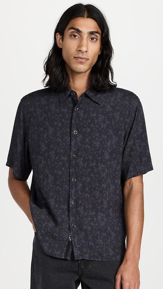 rag & bone Dalton Printed Short Sleeve Shirt | Shopbop Product Image