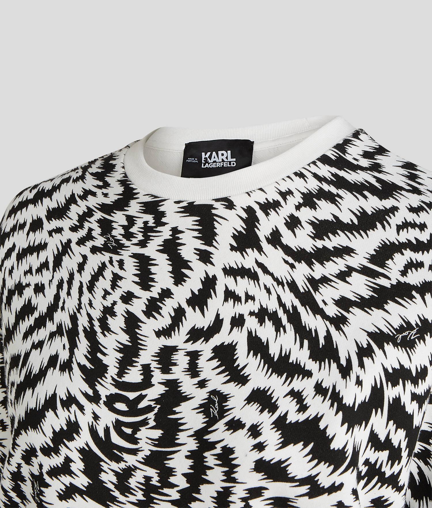 ZEBRA-PRINT SWEATSHIRT Product Image