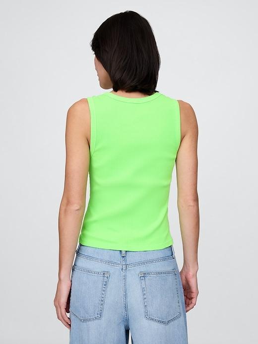 Rib Scoop Tank Top Product Image