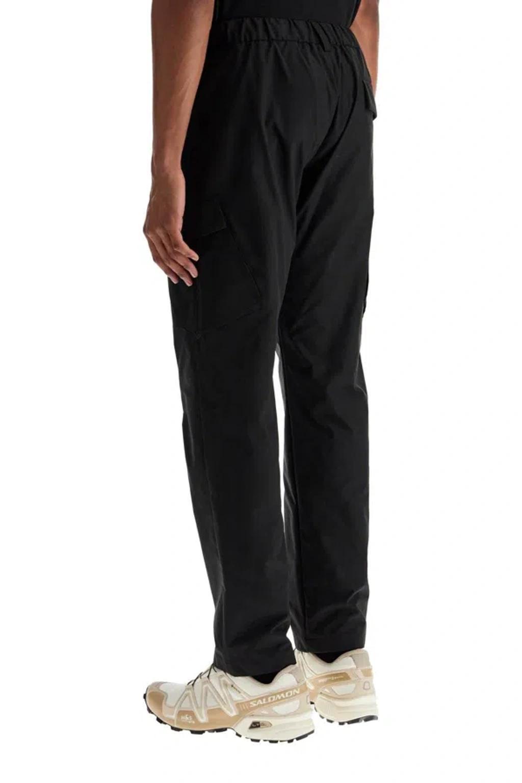 HERNO Black Polyester Pants With Patch Pockets Product Image