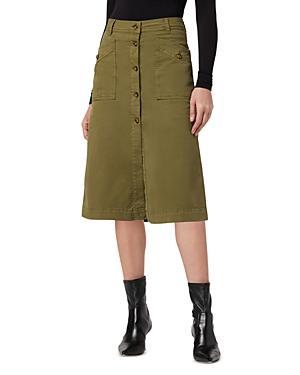 Womens The Premium Cargo Midi-Skirt Product Image