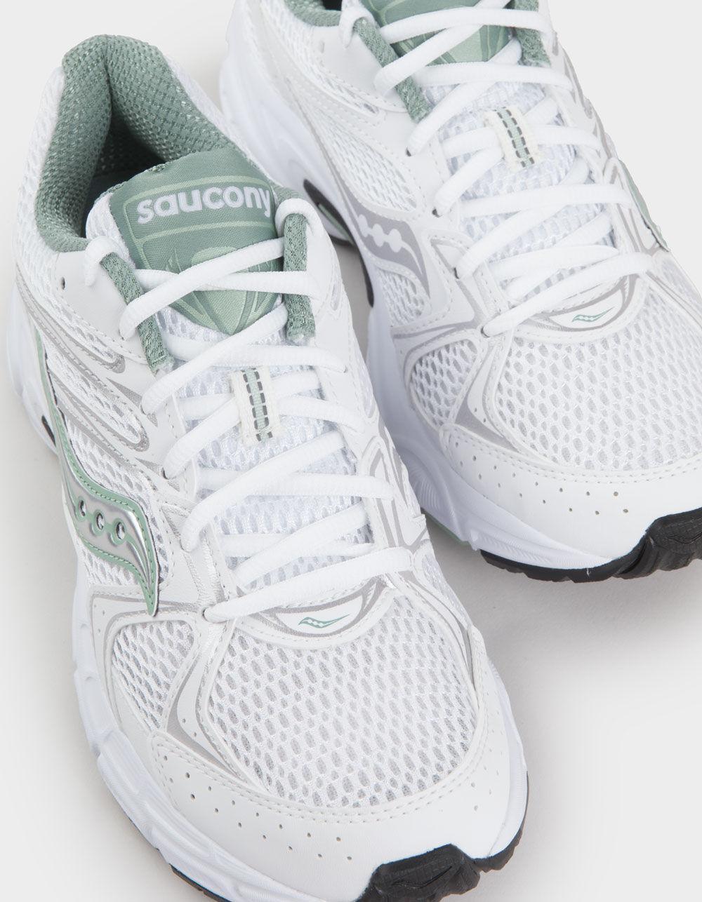 SAUCONY Ride Millennium Womens Shoes - WHT/GREEN Product Image