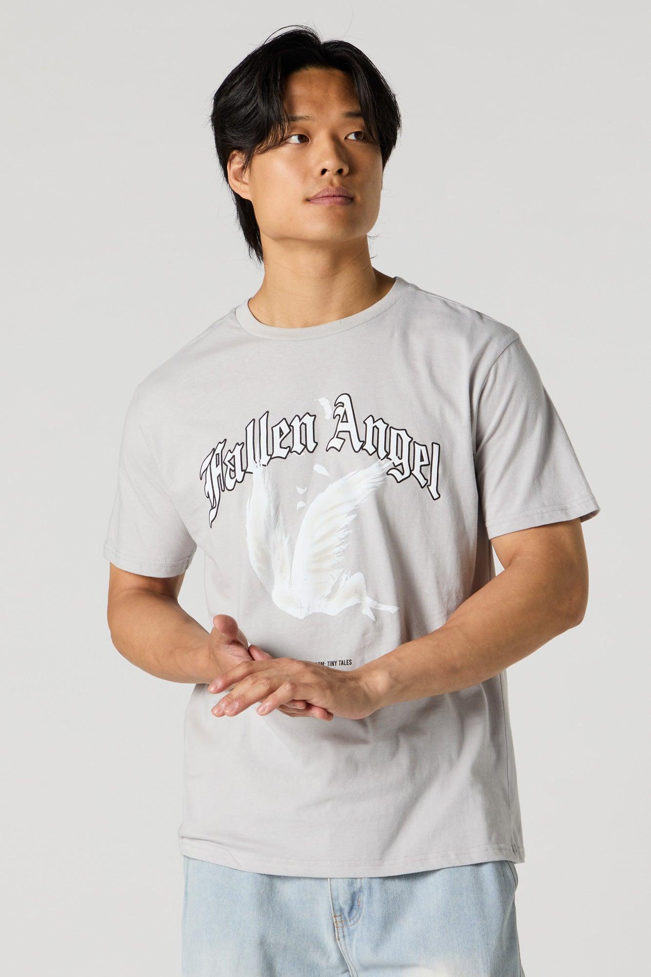 Fallen Angel Graphic T-Shirt Male Product Image