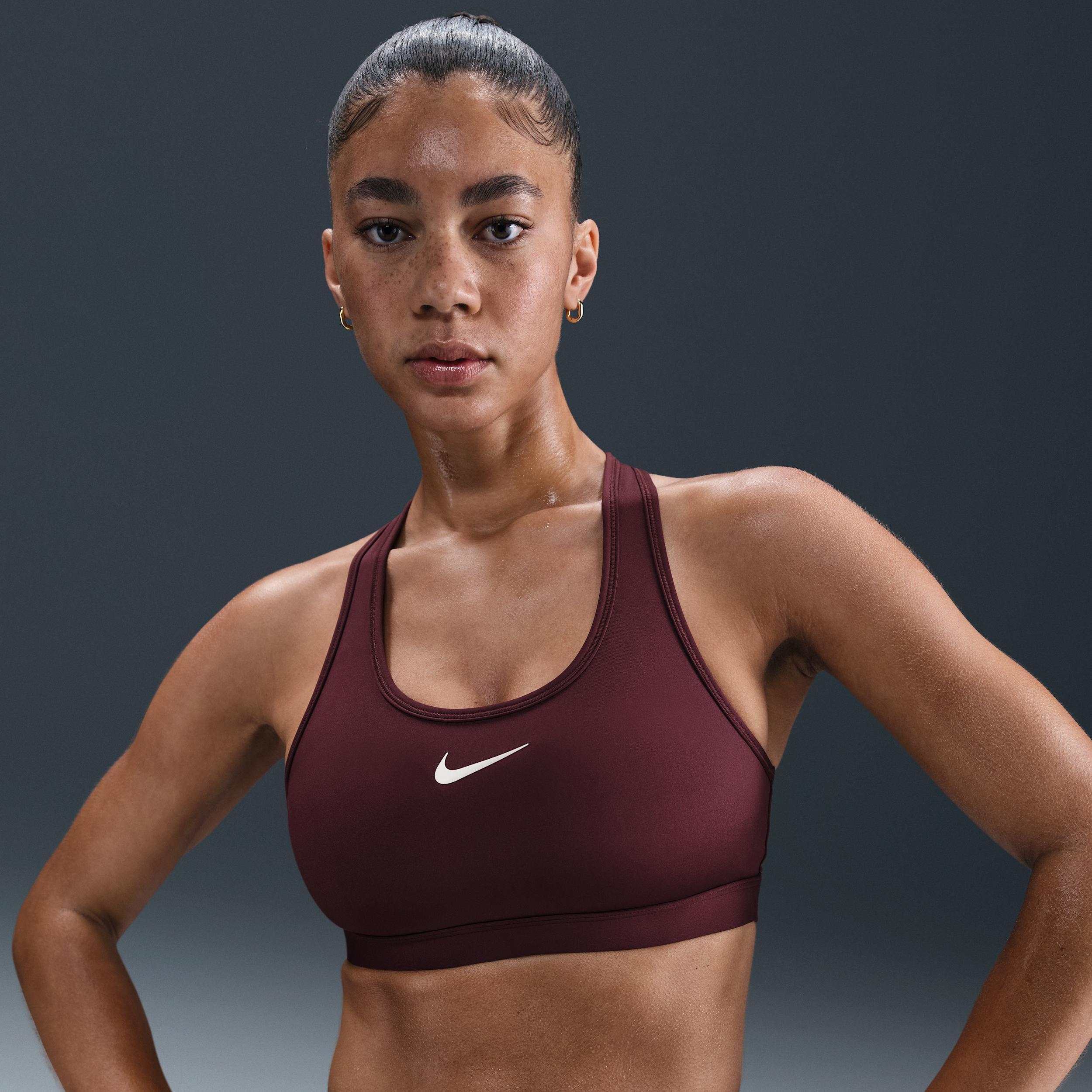 Nike Women's Swoosh Medium Support Padded Sports Bra Product Image