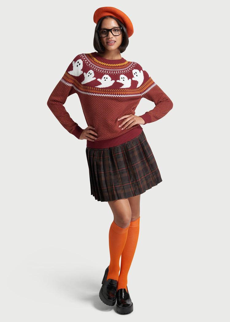 You've Been Ghosted Fair Isle Sweater Product Image