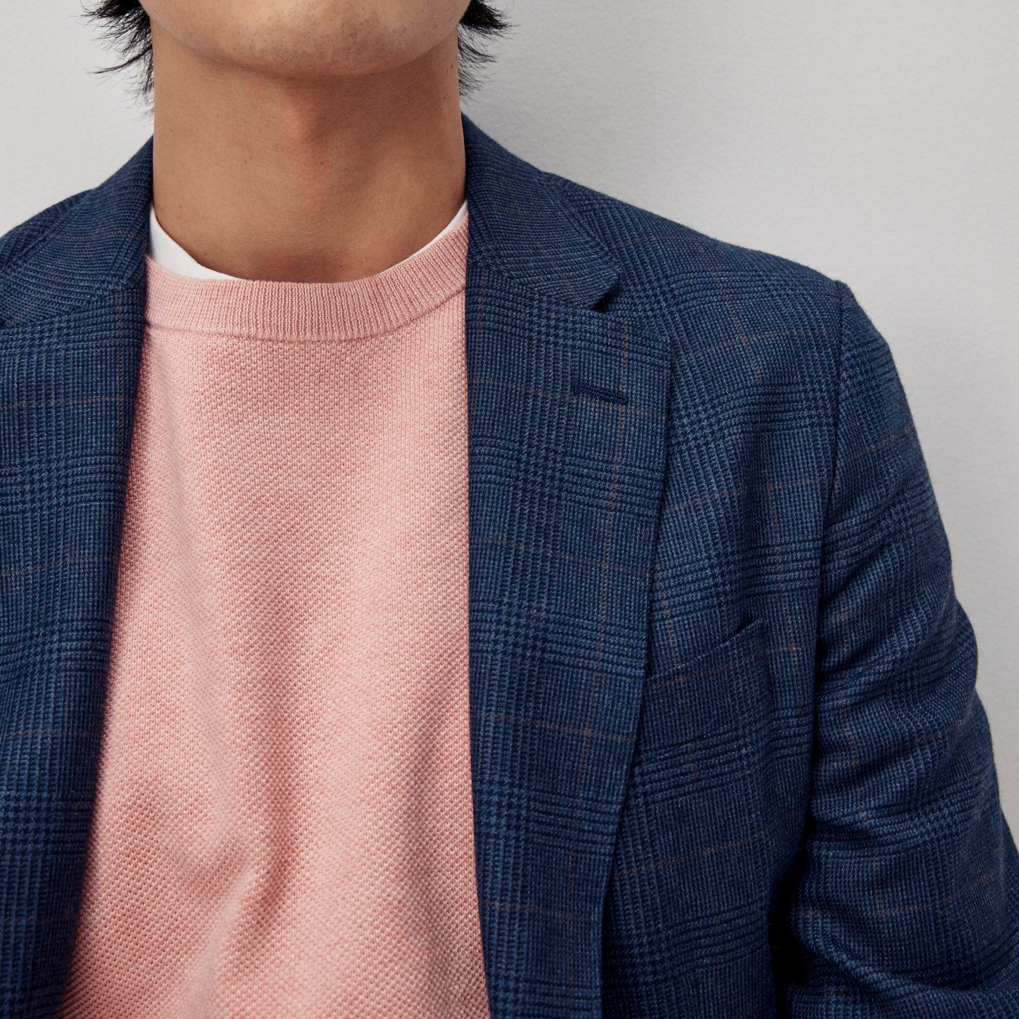 Ludlow Slim-fit blazer in English cotton-wool blend Product Image