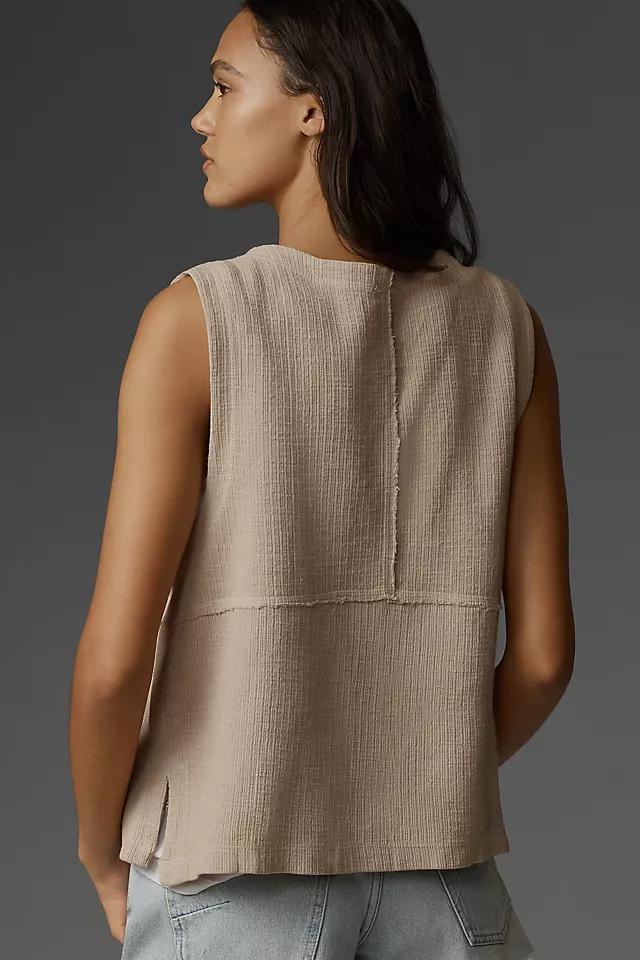 Pilcro Slouchy Knit Vest Product Image