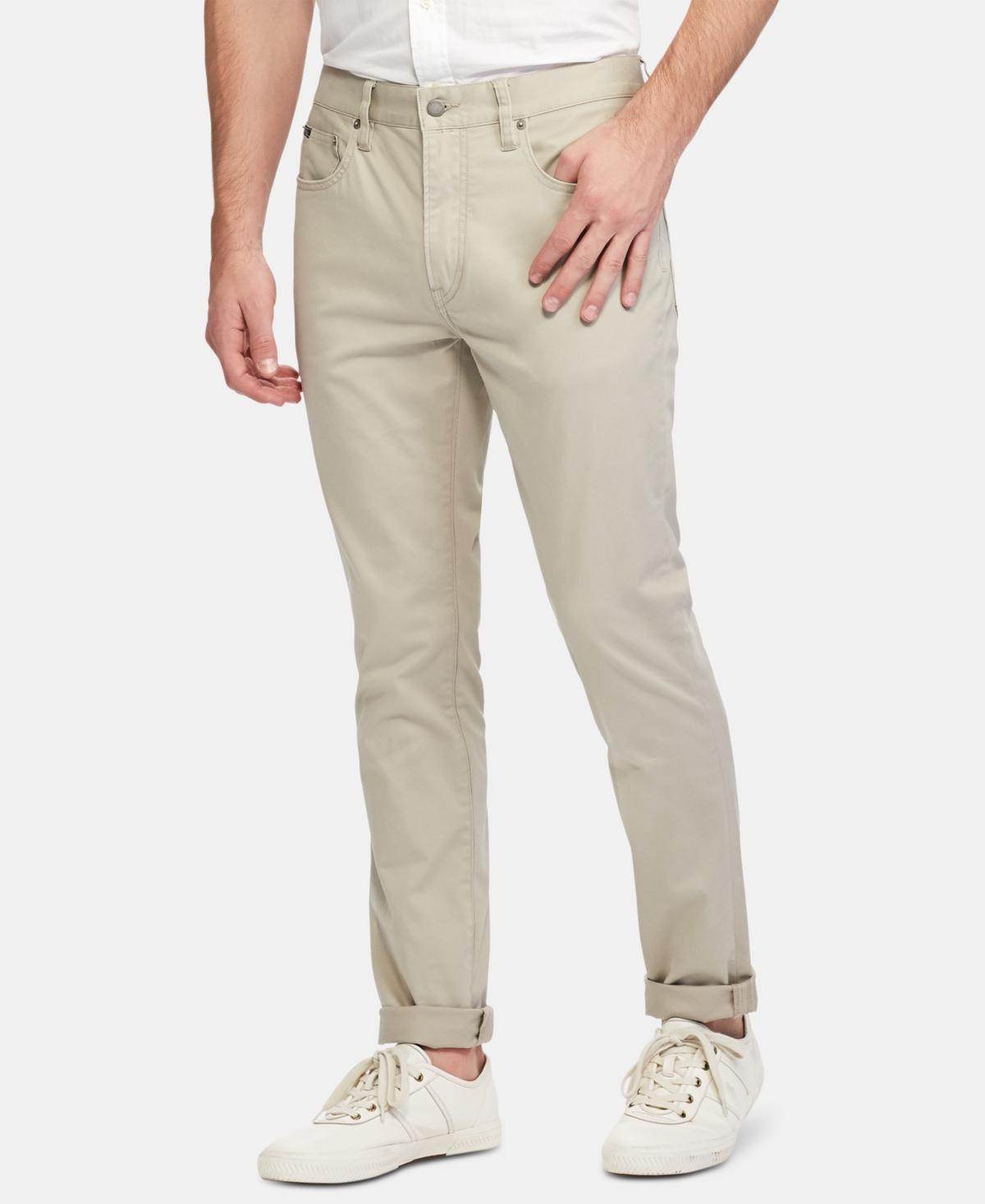 Polo Ralph Lauren Varick Slim Fit Sateen Stretch Pants Product Image