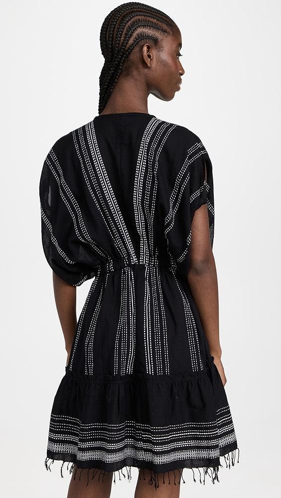 Lemlem Leliti Short Plunge Neck Dress | Shopbop Product Image