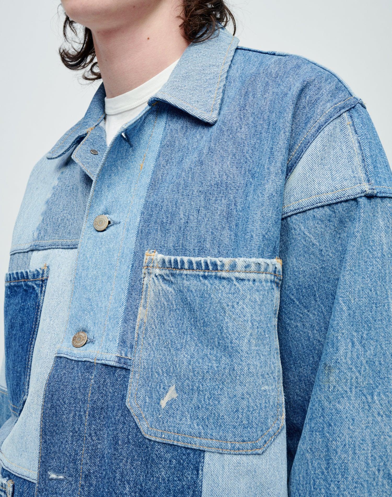 Levi's Men's Quilted Barn Jacket - Assorted Indigo Male Product Image
