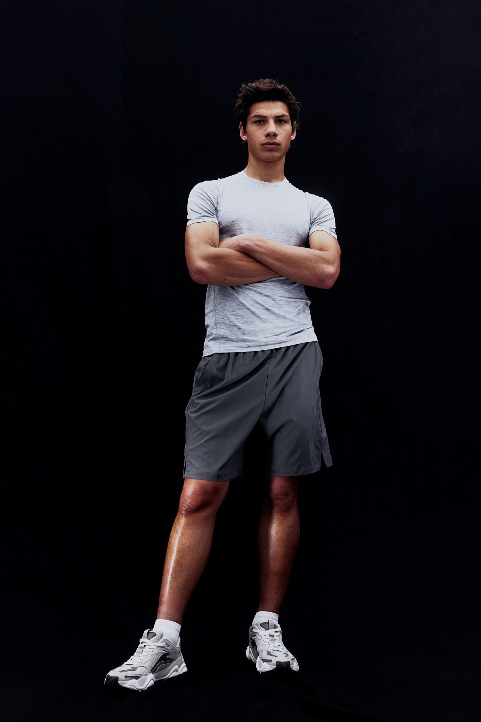 Long Sports Shorts with DryMove™ Product Image