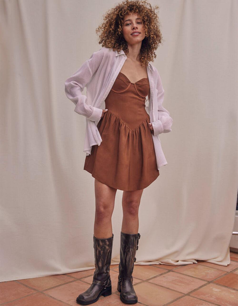 WEST OF MELROSE Poplin Button-Down Womens Shirt Product Image