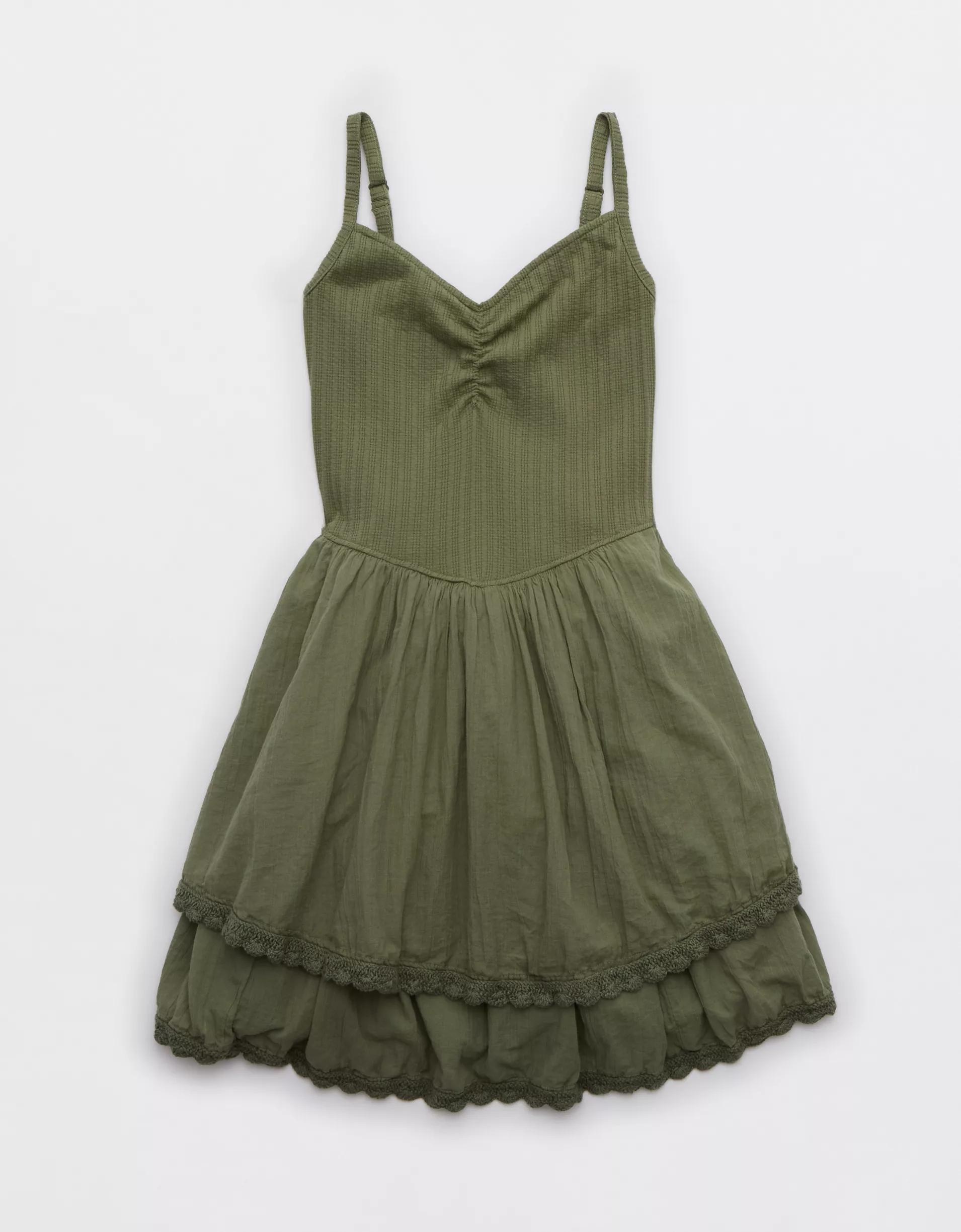 Aerie At The Barre Mini Dress Product Image