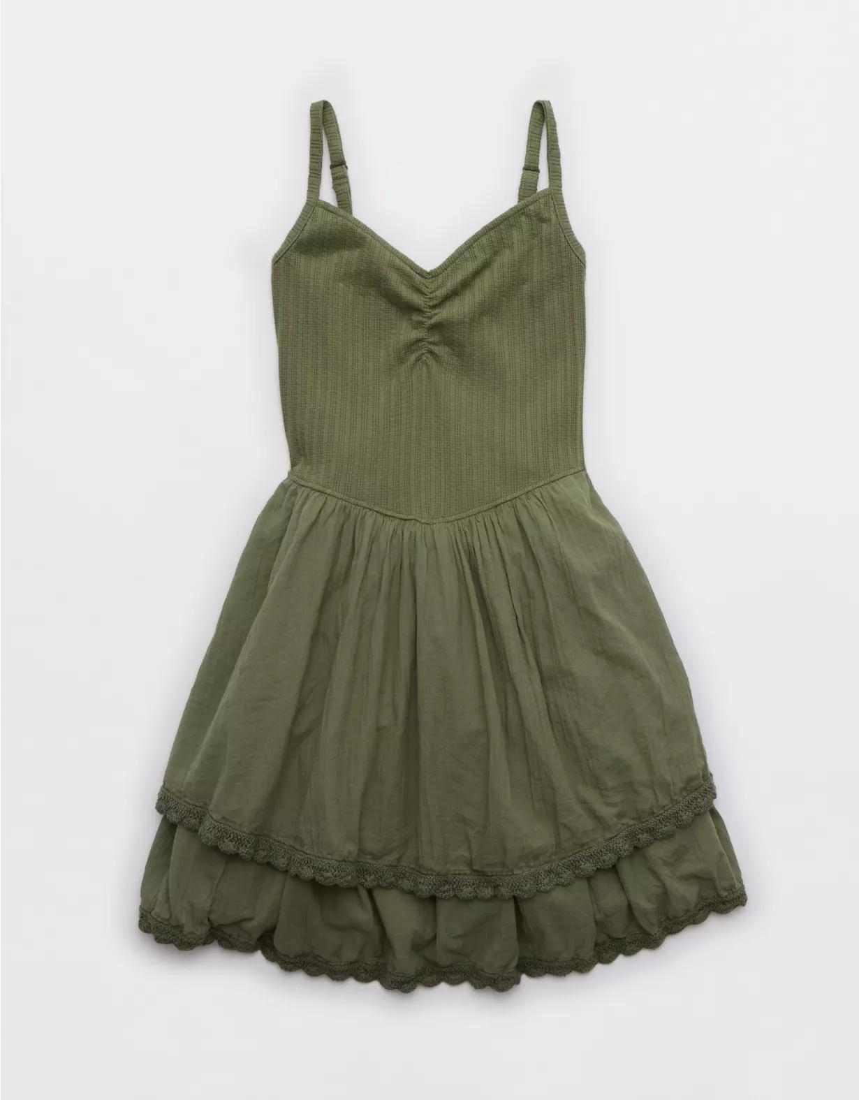 Aerie At The Barre Mini Dress Product Image