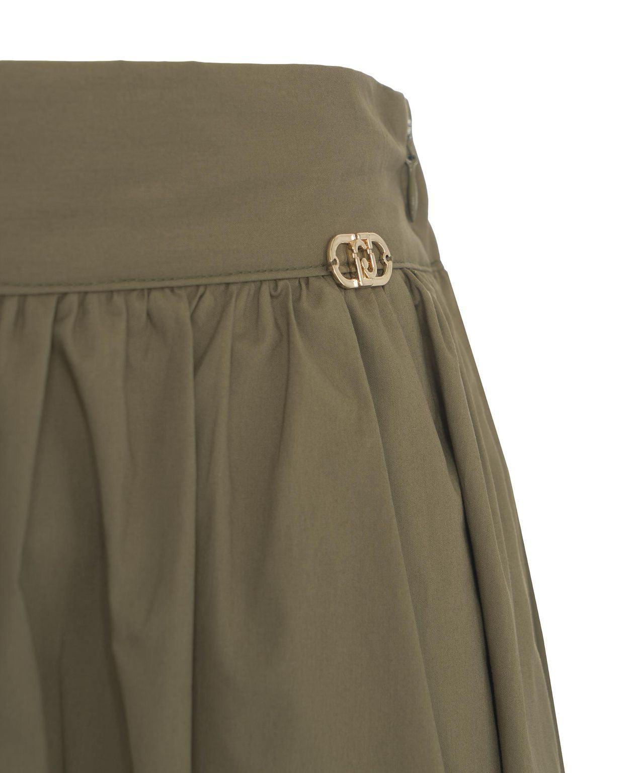 Pleated maxi skirt Product Image