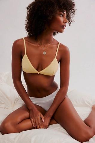 Pointelle Triangle Bralette Product Image