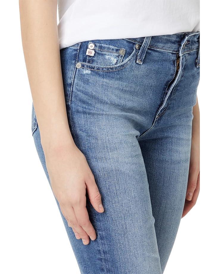Mari Mid-Rise Slim Straight Crop Jeans in 18 Years Avalon Product Image