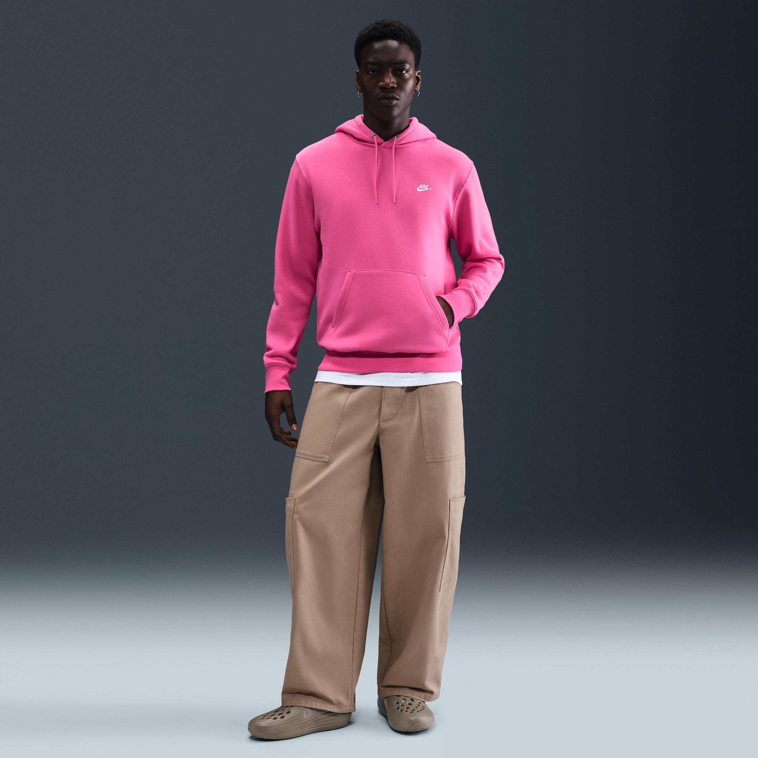 Nike Men's Club Pullover Fleece Hoodie Product Image