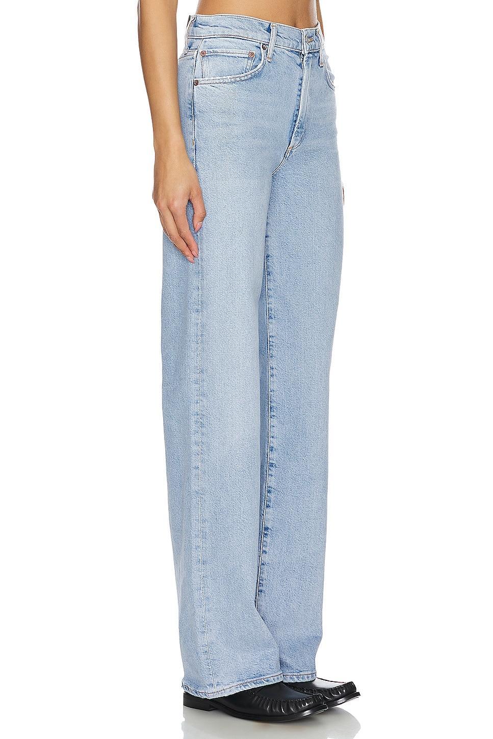 Harper Mid Rise Wide Leg Straight AGOLDE Product Image