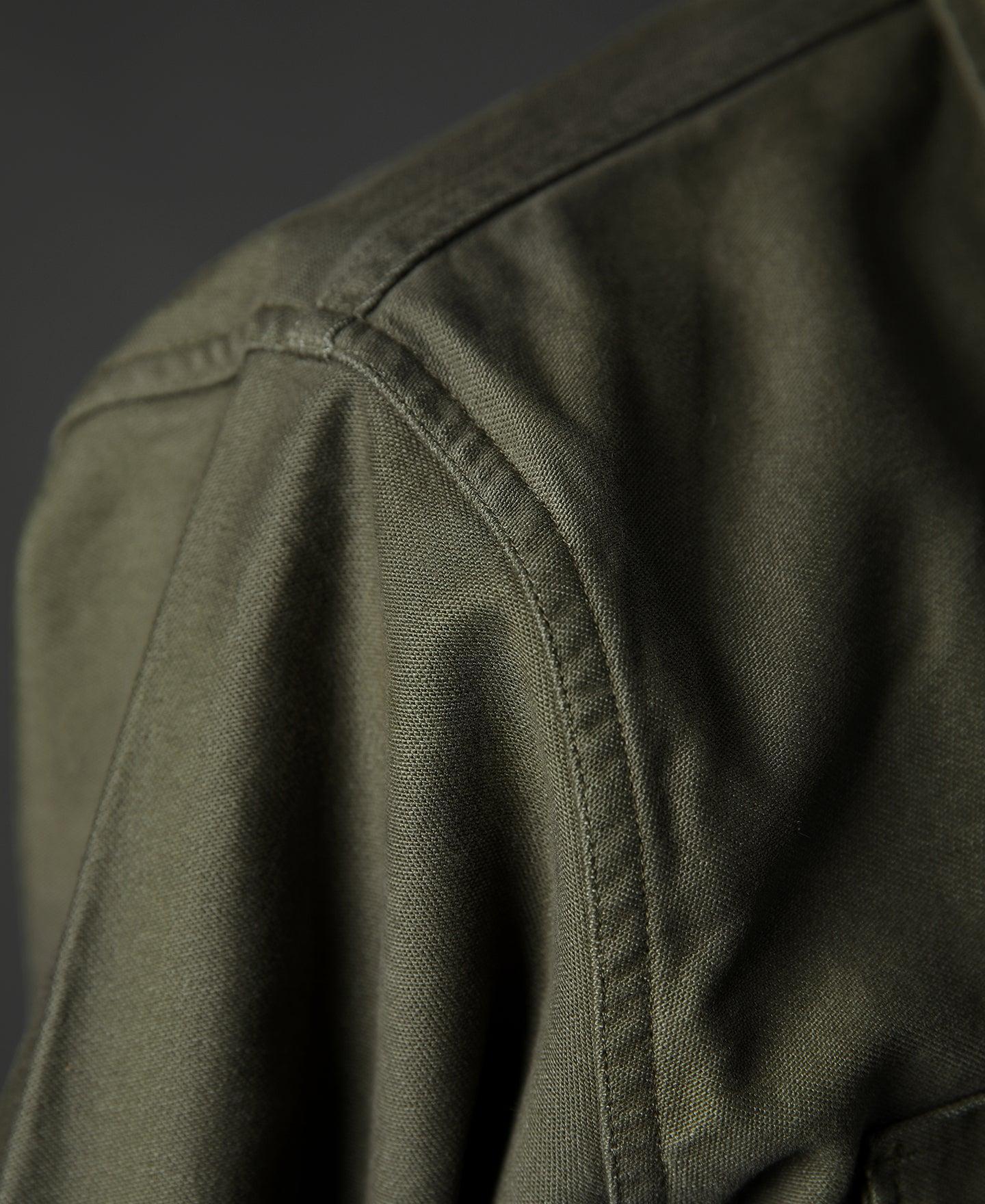 Vietnam War US Army OG-107 Fatigue Utility Shirt - Plain Product Image