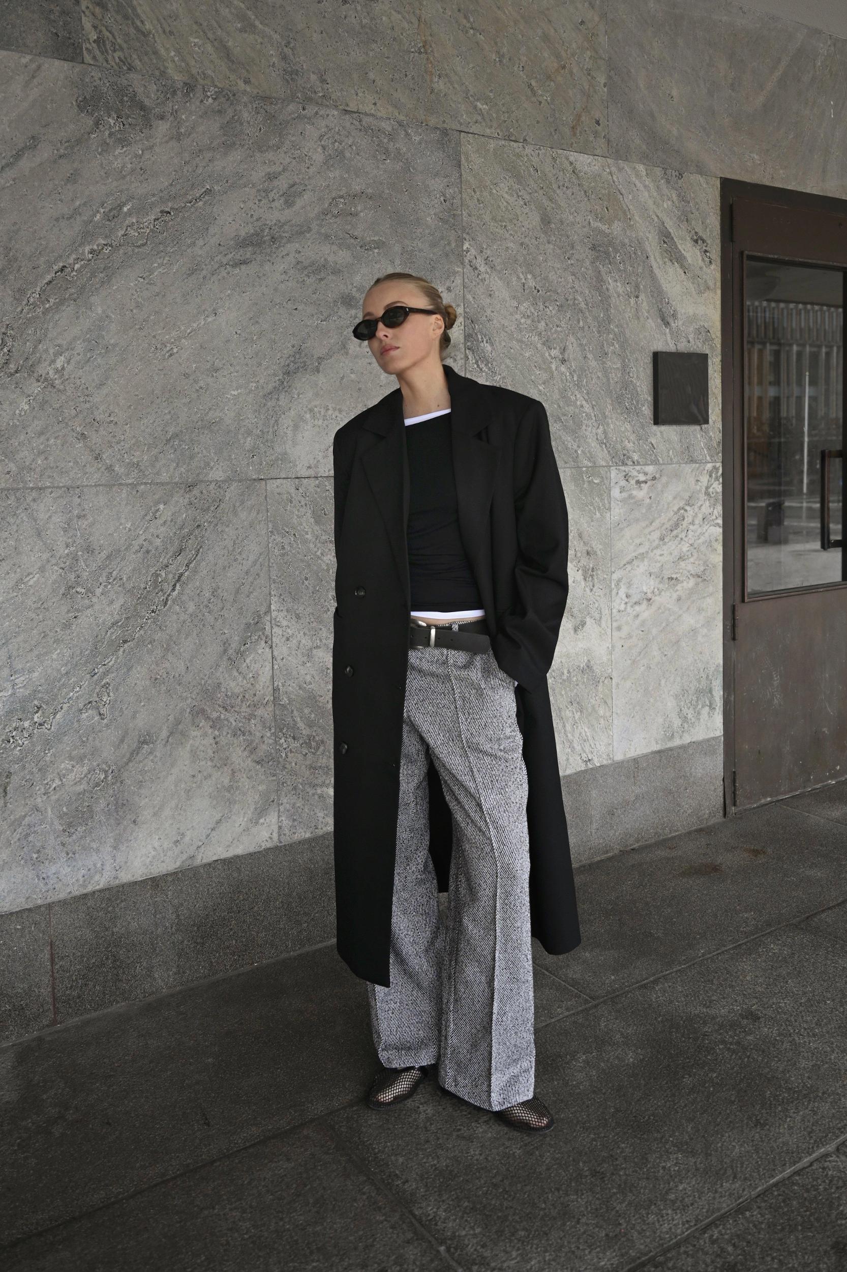 Tweed Tailored Trousers Product Image