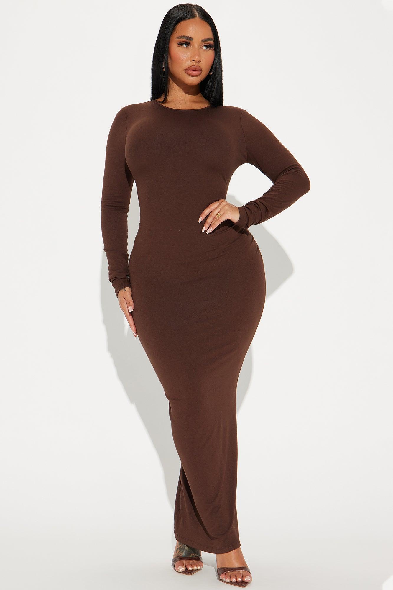 Secretly Sexy Maxi Dress - Hunter Product Image
