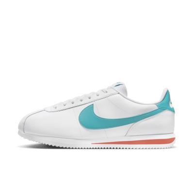 Nike Mens Nike Cortez - Mens Shoes White/Metallic/Dusty Cactus Product Image