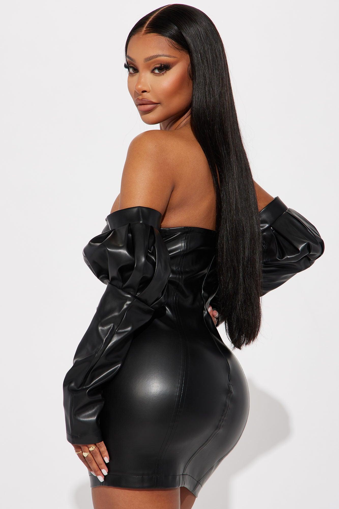 Kensley Mini Dress - Black Product Image