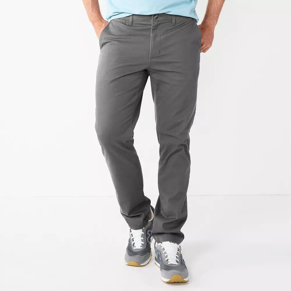 Men's Sonoma Goods For Life® Flexwear Slim-Fit Chinos, Size: 32 X 32, Rock Wall Product Image