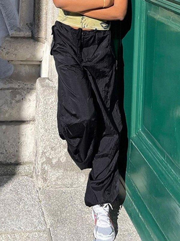 Size Friendly Y2K Parachute Cargo Pants Product Image