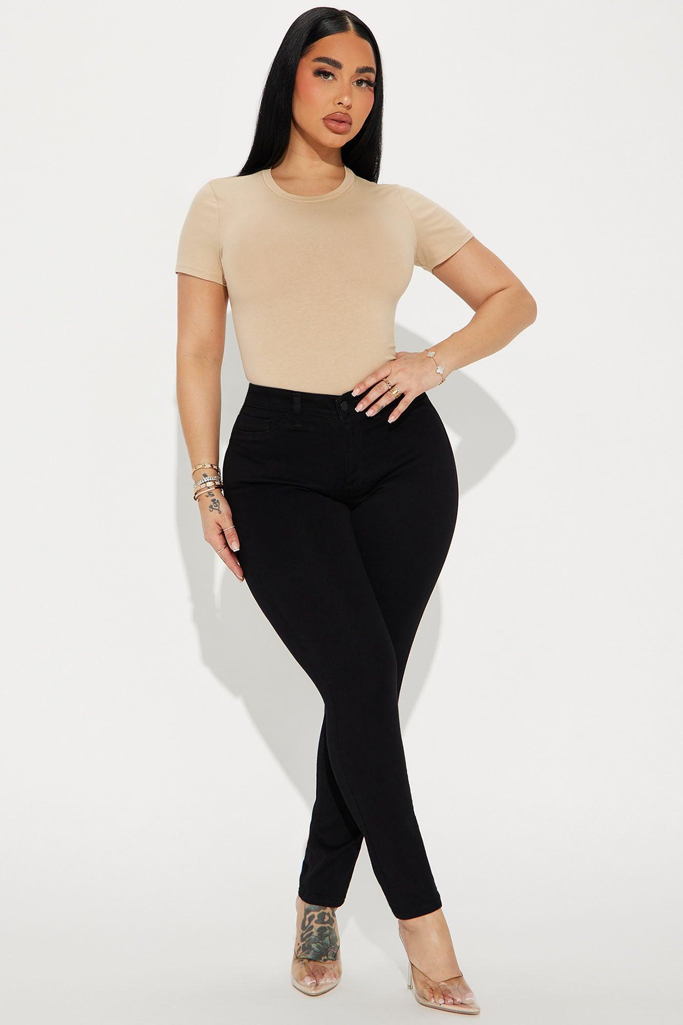Cambria Short Sleeve Bodysuit - Sand Product Image