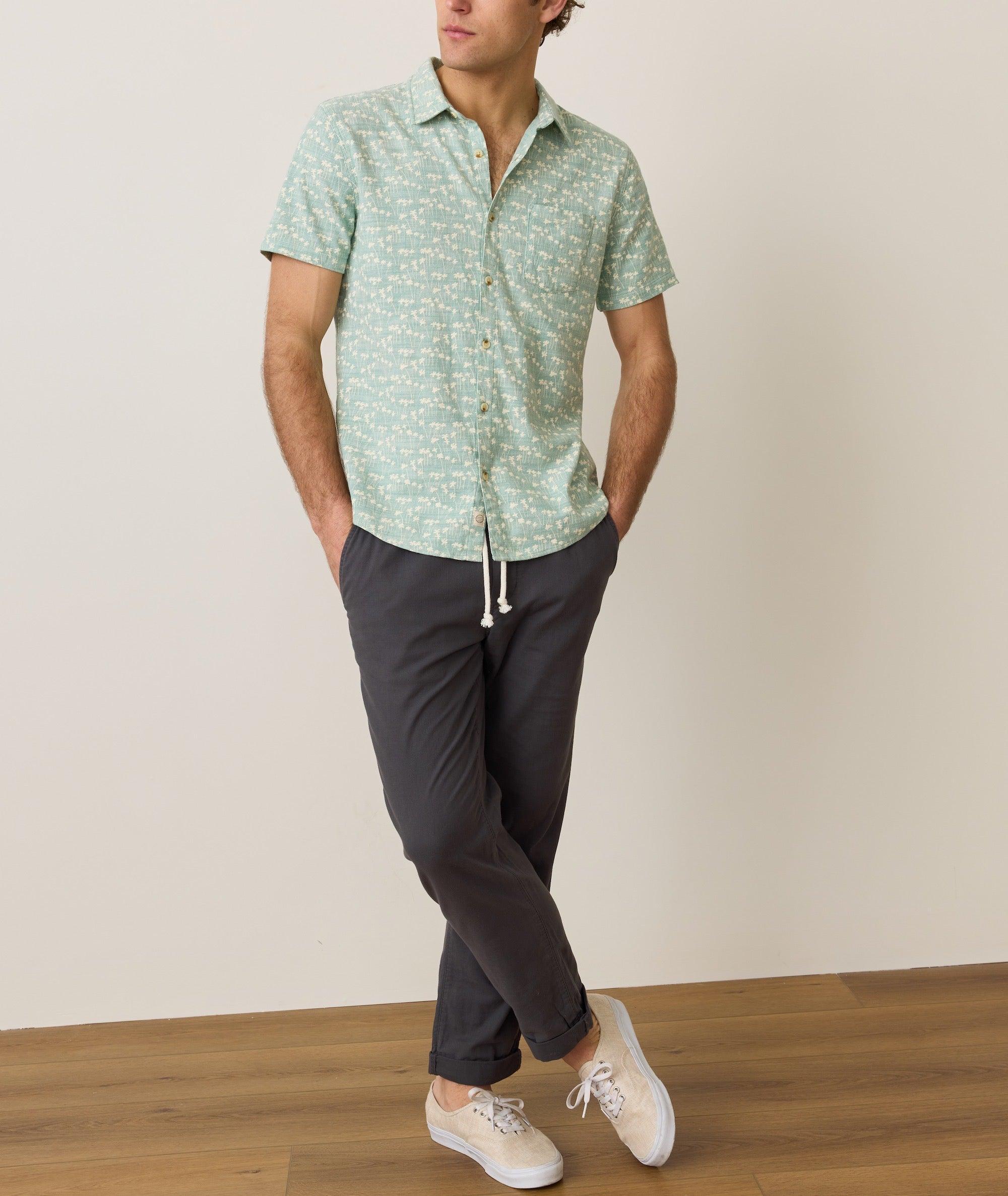 Stretch Selvage Short Sleeve Shirt Product Image