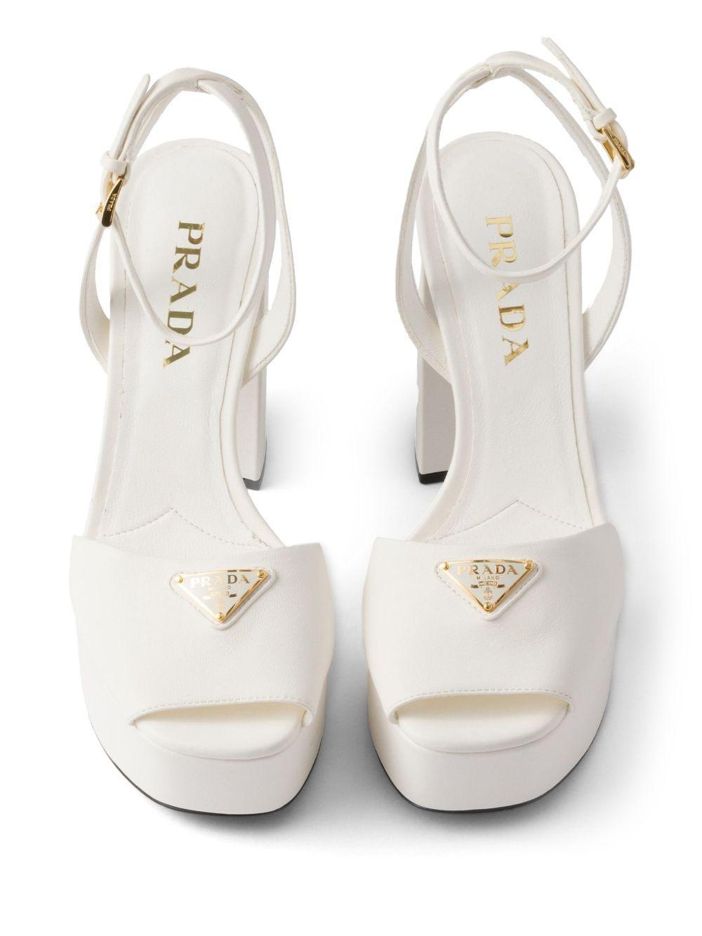 platform leather sandals Product Image