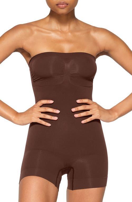 Womens Seamless Sculpt Strapless Shortie Bodysuit Product Image