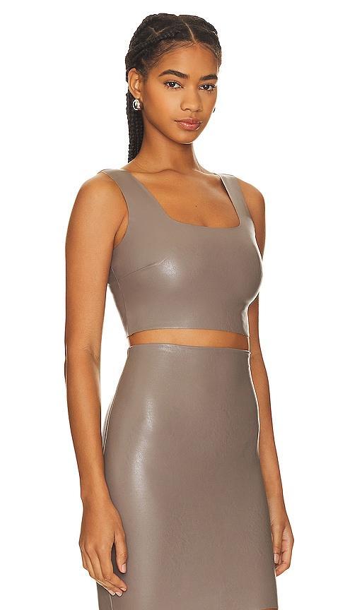 Commando Faux Leather Crop Top Product Image